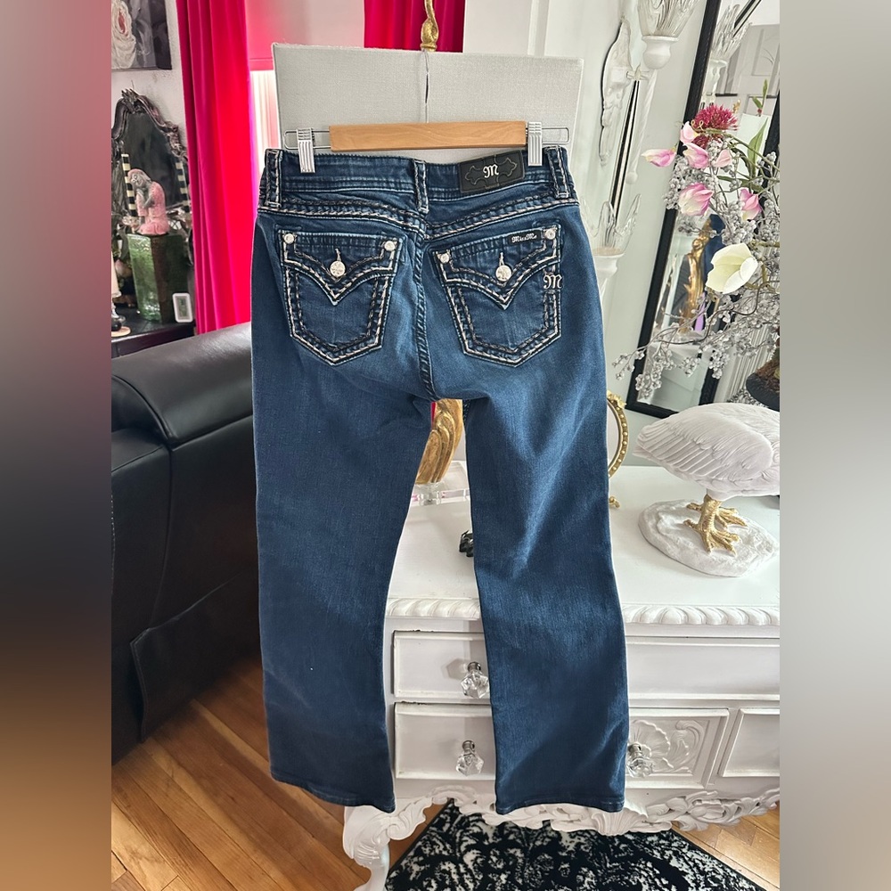 Miss Me Mis Rise Boot Cut Jeans - Picture 5 of 10